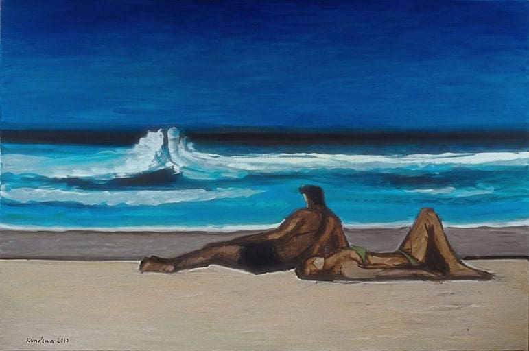 'Couple on the Beach'